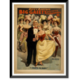 thumbnail image 1 of Historic Framed Print, Rice and Bartons Big Gaiety Spectacular Extravaganza Co., 17-7/8" x 21-7/8", 1 of 9
