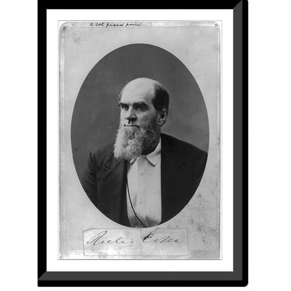 Historic Framed Print, Richard Coke, 1829-1897, 17-7/8" x 21-7/8"