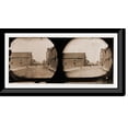 thumbnail image 1 of Historic Framed Print, Richmond Virginia. Libby prison on Cary street, 17-7/8" x 21-7/8", 1 of 9