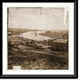 thumbnail image 1 of Historic Framed Print, Richmond Virginia. View of river. (Steamer MONOHANSETT shown), 17-7/8" x 21-7/8", 1 of 9