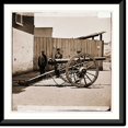 thumbnail image 1 of Historic Framed Print, Richmond Virginia. Whitworth gun on wharf awaiting shipment, 17-7/8" x 21-7/8", 1 of 9