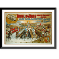 thumbnail image 1 of Historic Framed Print, Ringling Bros World's Greatest Shows - Last days of the Century or the light of liberty - 2, 17-7/8" x 21-7/8", 1 of 9