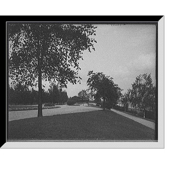 Historic Framed Print, [Riverside Park, Toledo, Ohio], 17-7/8" x 21-7/8"