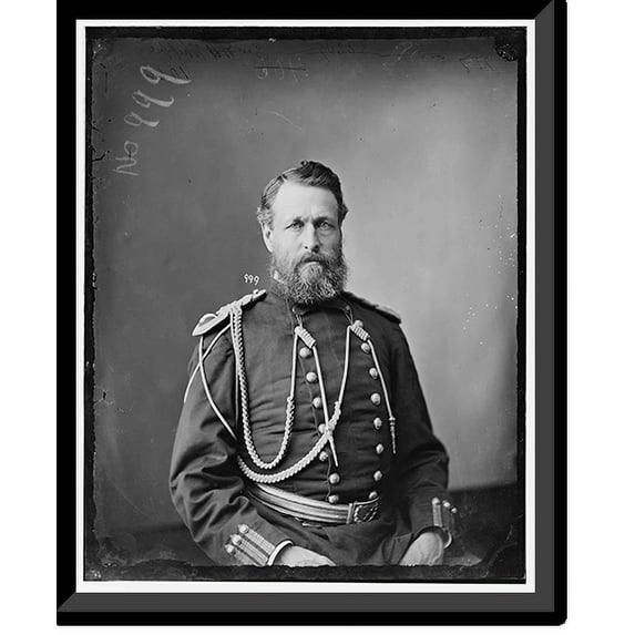 Historic Framed Print, Rixey Secty. Gen., 17-7/8" x 21-7/8"