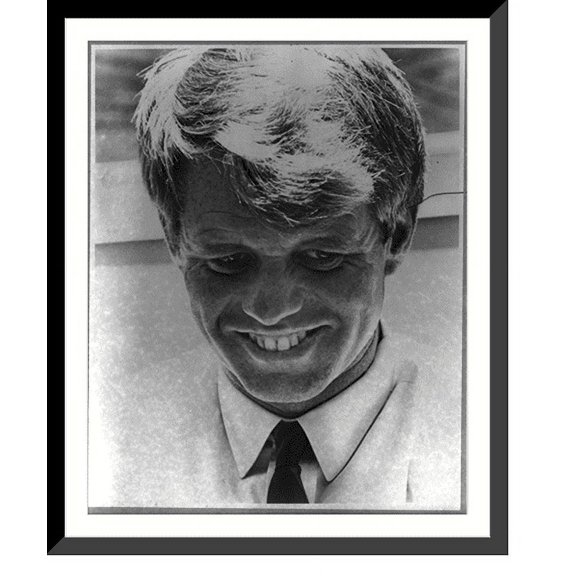 Historic Framed Print, Robert F. Kennedy, 17-7/8" x 21-7/8"