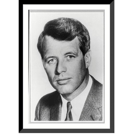 Historic Framed Print, Robert F. Kennedy, 1925-1968, 17-7/8" x 21-7/8"