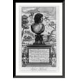 thumbnail image 1 of Historic Framed Print, [Robert Herrick, 1591-1674, bust on pedestal, with Latin inscription], 17-7/8" x 21-7/8", 1 of 9