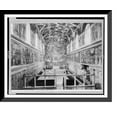 thumbnail image 1 of Historic Framed Print, Roma - interno della Cappella Sistina.Anderson., 17-7/8" x 21-7/8", 1 of 9