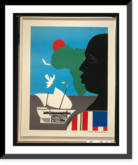 The Art of Romare Bearden　画集　図録　ロメールベアデン Historic Framed Print, Roots odyssey.Romare Bearden., 17-7/8