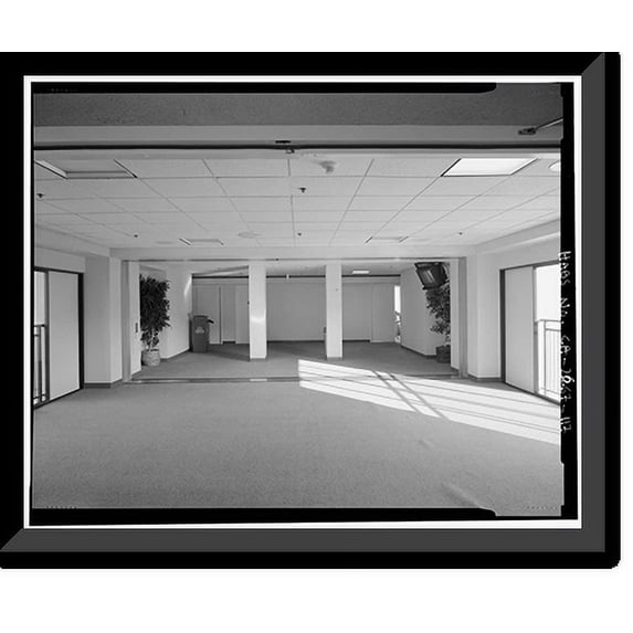 Historic Framed Print, Rose Bowl Stadium, 1001 Rose Bowl Drive, Pasadena, Los Angeles County, CA - 116, 17-7/8" x 21-7/8"
