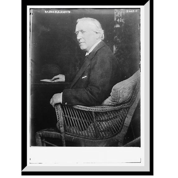 Historic Framed Print, Rt. Hon. H.H. Asquith, 17-7/8" x 21-7/8"