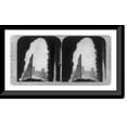 thumbnail image 1 of Historic Framed Print, [Ruins after the great fire of Oct. 1871, Chicago - looking south on Wabash Ave. through the Hole in the Wall"]" - 2, 17-7/8" x 21-7/8", 1 of 9