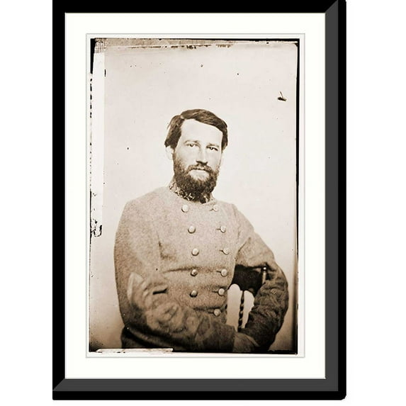 Historic Framed Print, S.D. Lee C.S.A., 17-7/8" x 21-7/8"