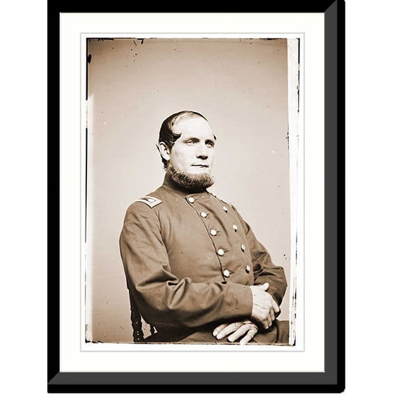 Historic Framed Print, S.W. Snider 4th W.Va. Cav. - 2, 17-7/8" x 21-7/8"