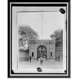 thumbnail image 1 of Historic Framed Print, Salute to Am. Emb. at Peking(?), 17-7/8" x 21-7/8", 1 of 9