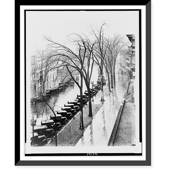 Historic Framed Print, Saratoga Springs, New York.Walker Evans., 17-7/8" x 21-7/8"