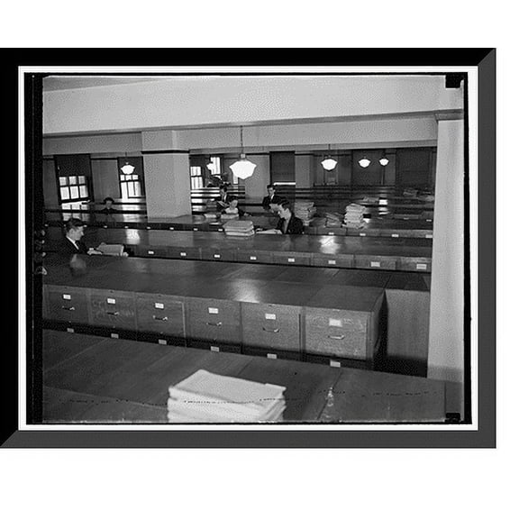 Historic Framed Print, Sec. Document Div., 17-7/8" x 21-7/8"