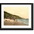 thumbnail image 1 of Historic Framed Print, Sellin view of the beach Isle of Rugen Germany, 17-7/8" x 21-7/8", 1 of 9