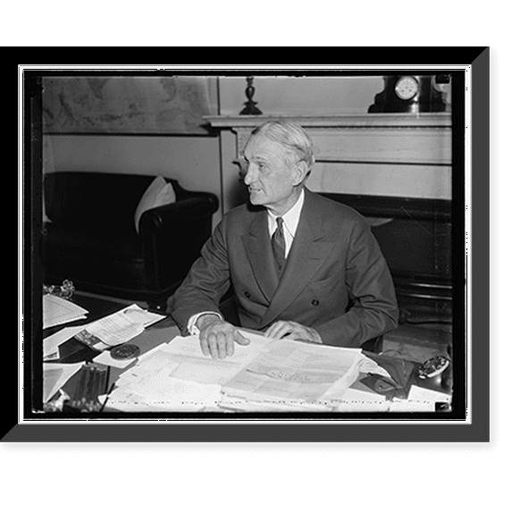 Historic Framed Print, Senator from California. Washington, D.C., Dec. 28. Appearing in the best of health, Senator William Gibbs, Democract of California, has arrived in Washingto, 17-7/8" x 21-7/8"