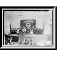 thumbnail image 1 of Historic Framed Print, Services at seaman's institute - TITANIC Tablet unveiled - Bishop Greer speaking, 17-7/8" x 21-7/8", 1 of 9