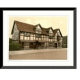 thumbnail image 1 of Historic Framed Print, Shakespeares birthplace Stratford-on-Avon England, 17-7/8" x 21-7/8", 1 of 9