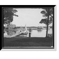 thumbnail image 1 of Historic Framed Print, [Shelter Island Yacht Club, Prospect Point, Shelter Island, N.Y.], 17-7/8" x 21-7/8", 1 of 9