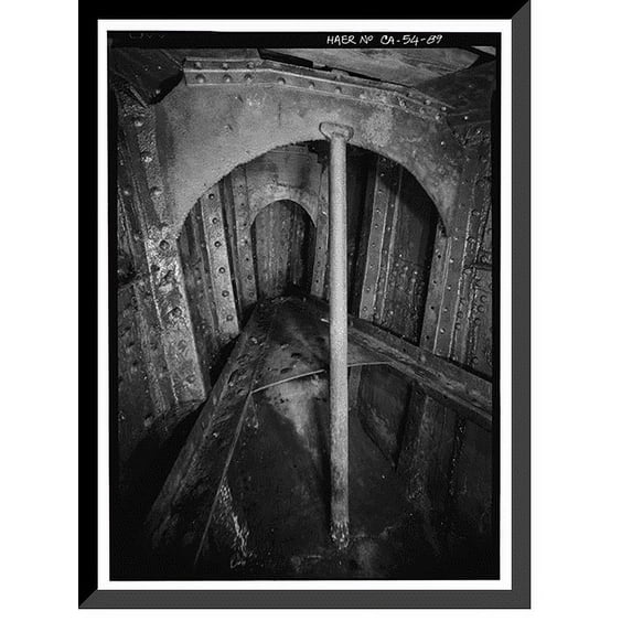 Historic Framed Print, Ship BALCLUTHA, 2905 Hyde Street Pier, San Francisco, San Francisco County, CA - 89, 17-7/8" x 21-7/8"