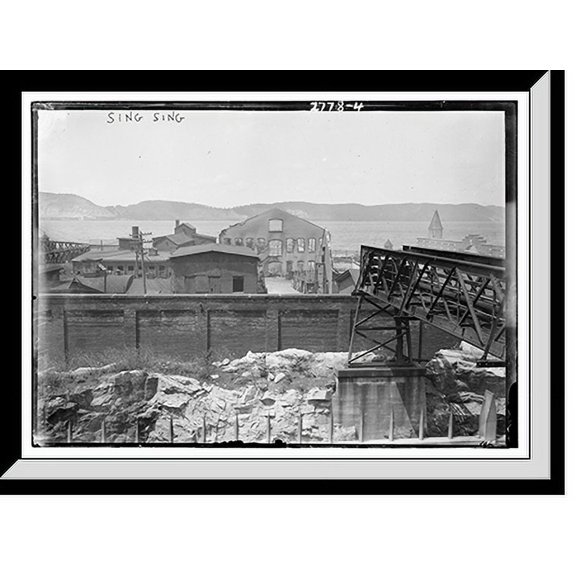 Historic Framed Print, Sing Sing - 2, 17-7/8" x 21-7/8"