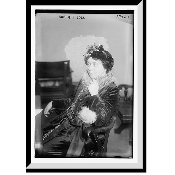 Historic Framed Print, Sophie I. Loeb - 2, 17-7/8" x 21-7/8"