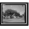 thumbnail image 1 of Historic Framed Print, South Albany Historic District, Bounded by South Jefferson Street, Highland Avenue, Albany, Dougherty County, GA - 8, 17-7/8" x 21-7/8", 1 of 9