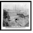 thumbnail image 1 of Historic Framed Print, South Beach from Steamboat Point, San Francisco, 17-7/8" x 21-7/8", 1 of 9