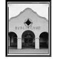 thumbnail image 1 of Historic Framed Print, Southern Pacific Railroad Station, Burlingame Avenue & California Drive, Burlingame, San Mateo County, CA - 3, 17-7/8" x 21-7/8", 1 of 9
