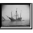 thumbnail image 1 of Historic Framed Print, Spanish caravel Santa Maria - 3, 17-7/8" x 21-7/8", 1 of 9