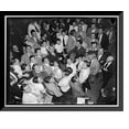 thumbnail image 1 of Historic Framed Print, Speaker Bankhead bids goodbye to colleagues and pages as 75th congress adjourns. Washington, D.C., June 16., 17-7/8" x 21-7/8", 1 of 9