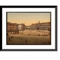 thumbnail image 1 of Historic Framed Print, St. Lambert Place Liège Belgium, 17-7/8" x 21-7/8", 1 of 9