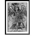 thumbnail image 1 of Historic Framed Print, [St. Michael, the Archangel- in shield and armor], 17-7/8" x 21-7/8", 1 of 9