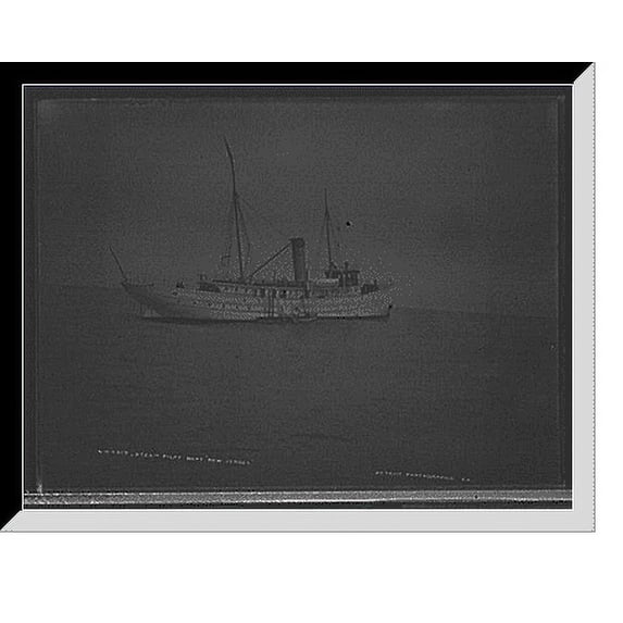 Historic Framed Print, Steam pilot boat New Jersey - 2, 17-7/8" x 21-7/8"