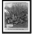 thumbnail image 1 of Historic Framed Print, Stop for lunch, Malamut Indians, Alaska, 17-7/8" x 21-7/8", 1 of 9