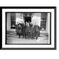 thumbnail image 1 of Historic Framed Print, Student group at White House, 2/20/22, 17-7/8" x 21-7/8", 1 of 9