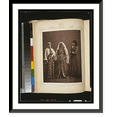 thumbnail image 1 of Historic Framed Print, [Studio portrait of models wearing clothing from İstanbul, Ottoman Empire], 17-7/8" x 21-7/8", 1 of 9