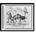 thumbnail image 1 of Historic Framed Print, Subsidiary treaty, or the lion turned ass.designed & executed by Sinecure., 17-7/8" x 21-7/8", 1 of 9