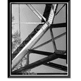thumbnail image 1 of Historic Framed Print, Sutliff's Ferry Bridge, Spanning Cedar River (Cedar Township), Solon vicinity, Johnson County, IA - 17, 17-7/8" x 21-7/8", 1 of 9