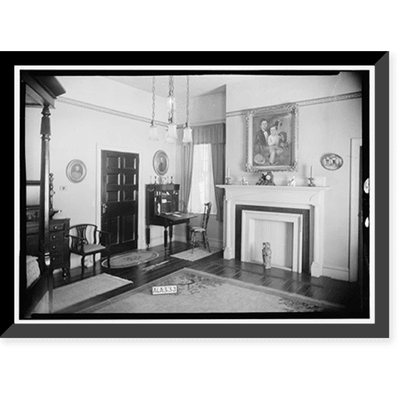Historic Framed Print, Sweetwater, Sweetwater Avenue & Florence Boulevard, Florence, Lauderdale County, AL - 8, 17-7/8" x 21-7/8"
