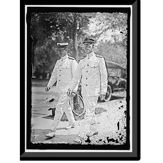 Historic Framed Print, TWO ADMIRALS - 2, 17-7/8" x 21-7/8"