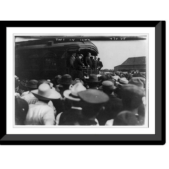Historic Framed Print, Taft in Iowa, 17-7/8" x 21-7/8"