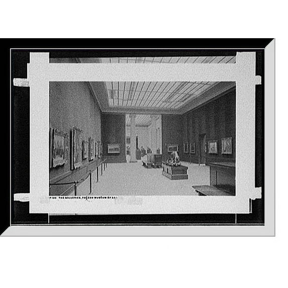 Historic Framed Print, The Galleries, Toledo Museum of Art, 17-7/8" x 21-7/8"