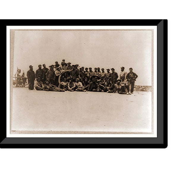 Historic Framed Print, The Keystone Battery of Pennsylvania, 17-7/8" x 21-7/8"