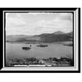 thumbnail image 1 of Historic Framed Print, The Narrows from Shelving Rock, Lake George, 17-7/8" x 21-7/8", 1 of 9