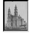 thumbnail image 1 of Historic Framed Print, The Parroquia church [Cathedral Lagos], Lagos, Mex., 17-7/8" x 21-7/8", 1 of 9
