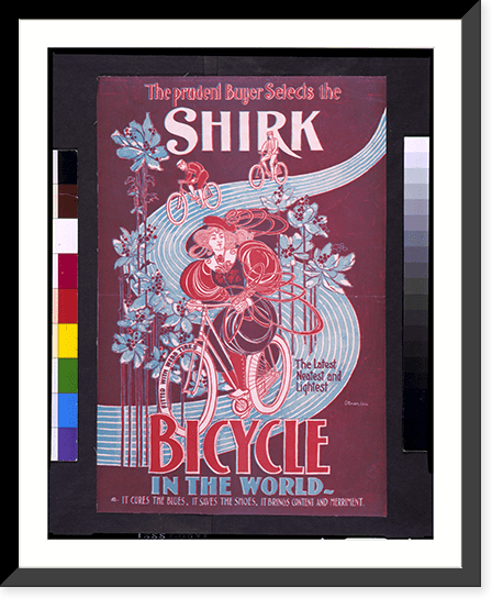 Historic Framed Print, The Prudent buyer selects the Shirk, the latest ...